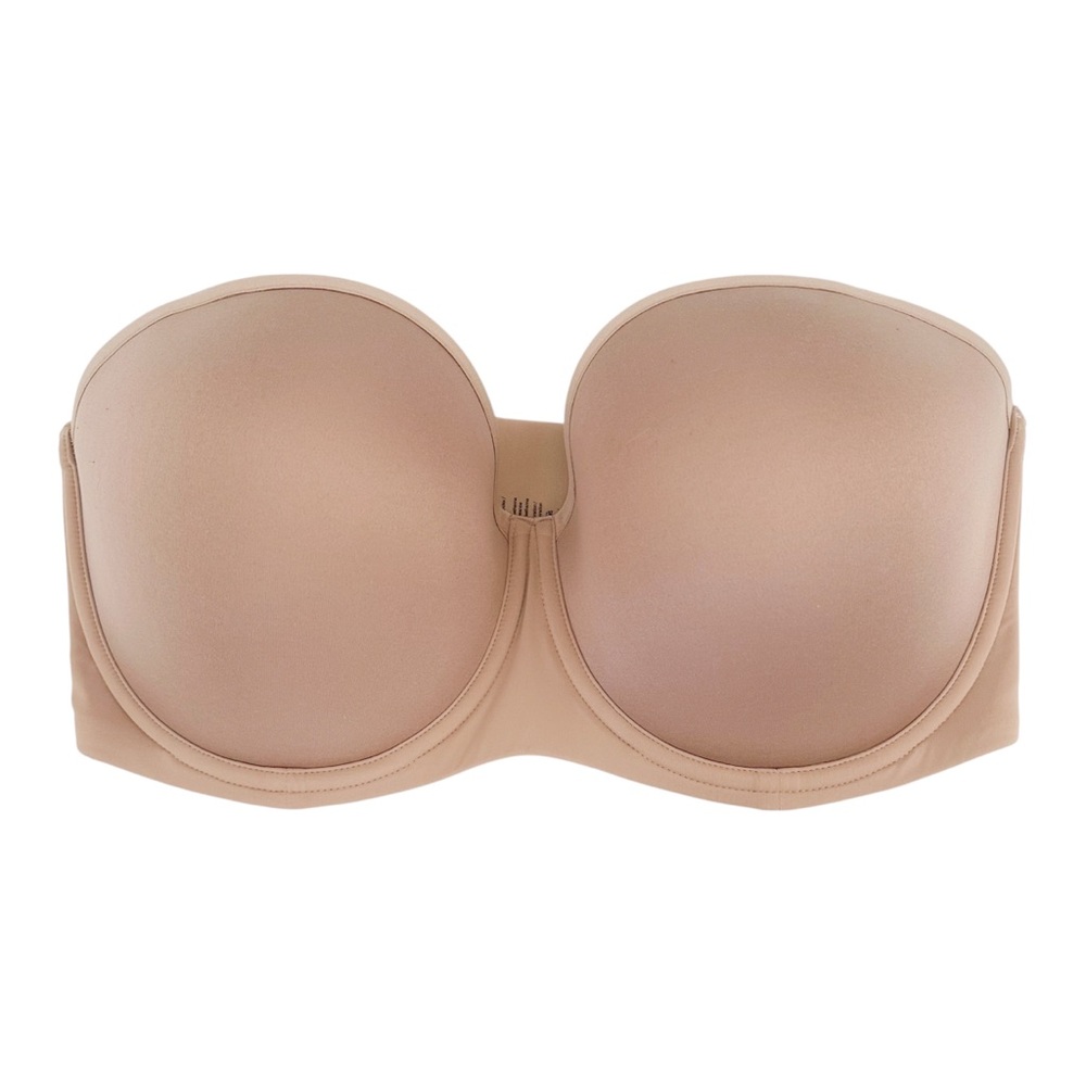 Thirdlove 24/7 Classic Strapless Bra Nude Tan — Size 38F - Picture 3 of 7